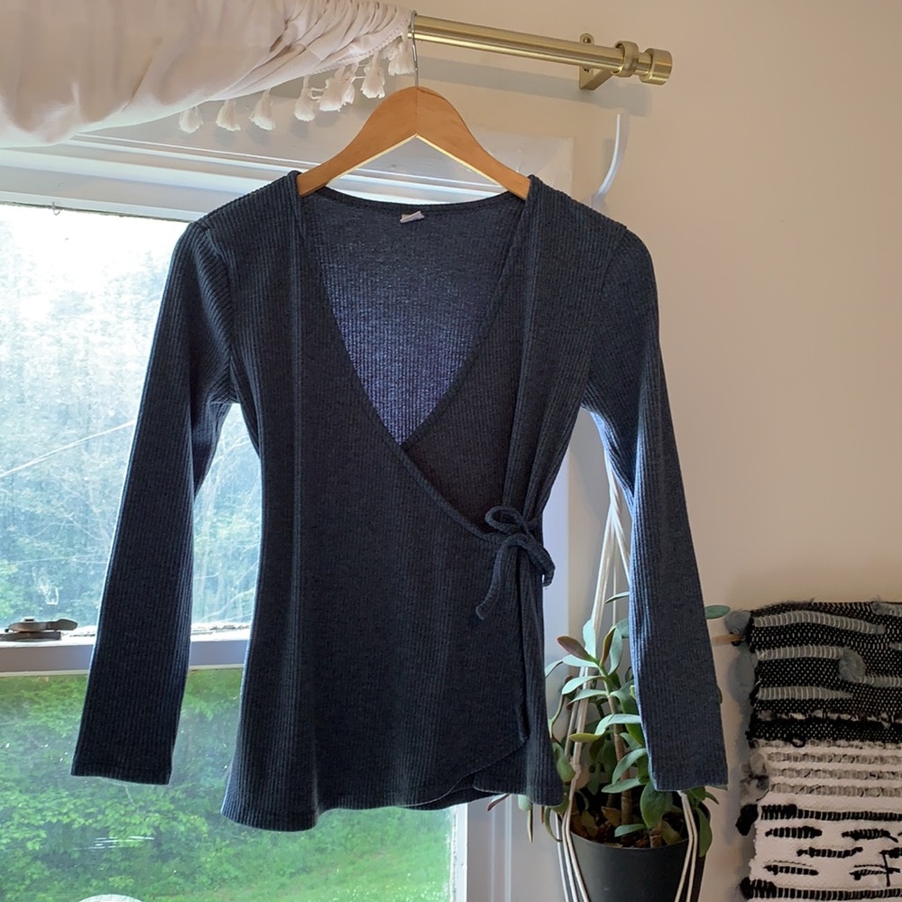 Old Navy Faux Wrap Top